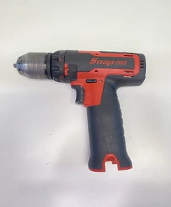 Snap On Tools 14.4v Volt MicroLithium Cordless Drill Body Red CDR761B - Picture 1 of 2