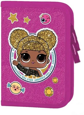 LOL Federtasche Federmappe aufklappbar Federmäppchen Schule Mädchen Surprise neu