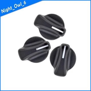 3x For 99-06 Jeep Wrangler TJ Heater A/C Blower Fan Speed Control Knob 5011218AA - Picture 1 of 9
