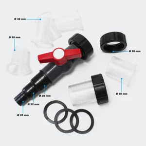 New SUNSUN GRECH CPF-30000 Filter Hose Adapter Set - Picture 1 of 1