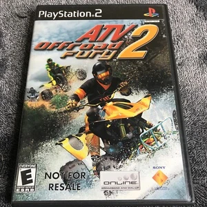 ATV Offroad Fury 2 PS2 Sony Playstation NOT FOR Resale Complete IN Box ManuaL - Picture 1 of 4