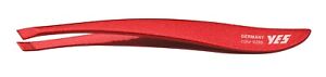 Red Tweezers Oblique Special Steel To Yes Solingen Becker-Manicure Germany
