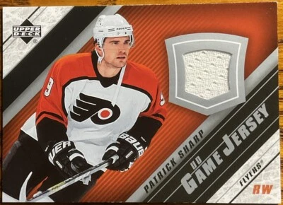 2005-06 Upper Deck UD Game Jersey Patrick Sharp #J2-PS Philadelphia Flyers - Image 1 of 2