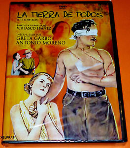 LA TIERRA DE TODOS / THE TEMPTRESS Greta Garbo - Letreros Español, Français -Pre