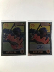 2020 Onyx Nimbus Baseball - Marco Luciano RC Rookie Auto Silver x Base NM - Picture 1 of 1