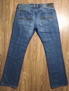 Vintage 90s DIESEL Zatiny Denim Jeans Mens Size 36x34 Blue Button Fly Boot Cut - Picture 1 of 11