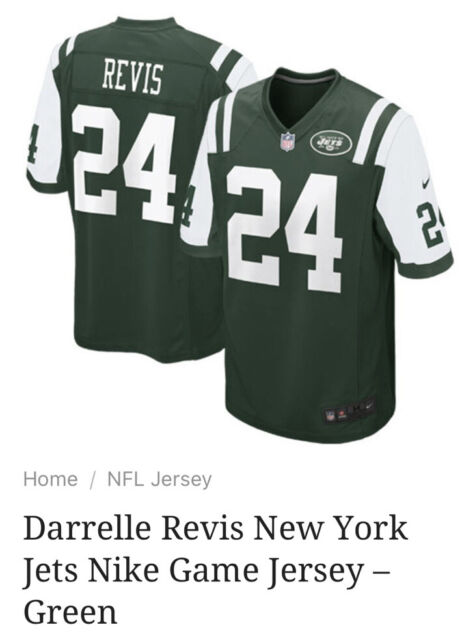 Darrelle Revis New York Jets Nike Legacy Retired Player Game