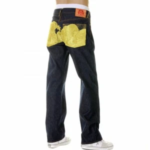 RMC JEANS The Dream of the Fishermans Wife Gold Limited Edition jeans REDM2975 - Picture 1 of 4