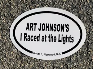 Art Johnsons Autoaufkleber Norwood MA 60er Hot Rod Street Racing Johnsons 50s - Bild 1 von 3