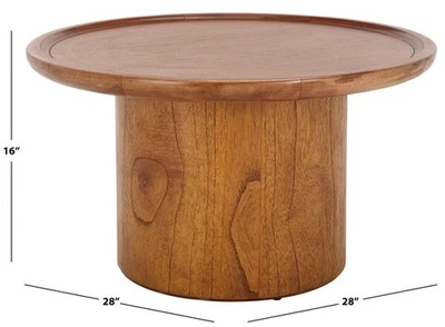 Safavieh DEVIN ROUND COFFEE TABLE, Reduced Price 2172768434 COF6600A - Image 1 of 4