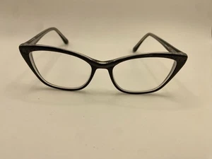 Wittnauer Eyeglass Frames Deva 53-16-135 Black/Gold - Picture 1 of 8