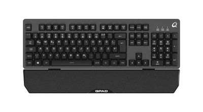 QPAD Pro MK40 schwarz Gaming-Tastatur (DE, Anti Ghosting) #1907243 - Bild 1 von 3