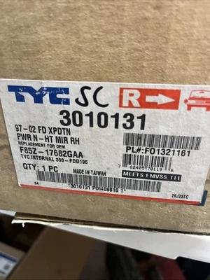 Espejo de puerta TYC 3010131 para 97-03 Ford Expedition F-150 F-250 SD Foto 1 de 4