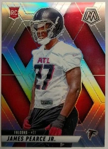 Panini Mosaic Rookie James Pearce Jr. #357 Silver Prizm RC 2025 - Imagen 1 de 2