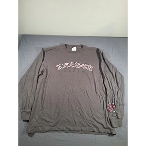 Reebok Sport Long Sleeve T-Shirt Graphic Print Athleisure Top Mens L - Picture 1 of 5