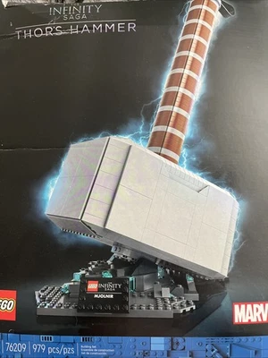 LEGO Super Heroes: Thor's Hammer (76209) Brand New In box Unopened. Retired Set - Image 1 of 2