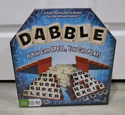 DABBLE BOARD GAME - WORD / SPELLING / MEMORY / VOCABULARY - FAST PACED FAMILY  - Image 1 of 4