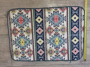 Hippie Boho Non Slip Indoor Door Mat Party Festival - Picture 1 of 5