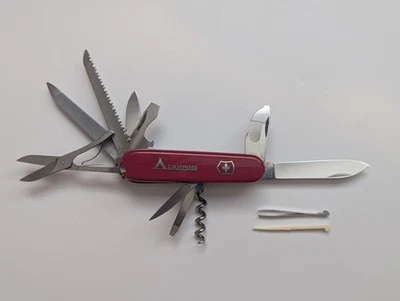 Canivete suíço Victorinox Ranger | Vintage | Logotipo de acampamento Era 83-85 IMPECÁVEL - Imagem 1 de 4