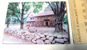 Hartwll Tavern Minute Man NHP Park Mass Boston viaje recuerdo nevera imán - Imagen 1 de 5