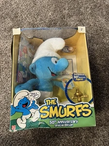 Vintage Smurfs 50th anniversary Special Edition Plush - Picture 1 of 10
