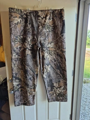 NWOT Hodgman Water Resistant Pants Mens XXL Mossy Oak Break Up Drawstring Waist - Image 1 of 4