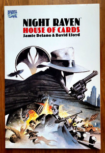 NIGHT RAVEN :House Of Cards (1992)  Marvel Comics UK *RARE* Jamie Delano