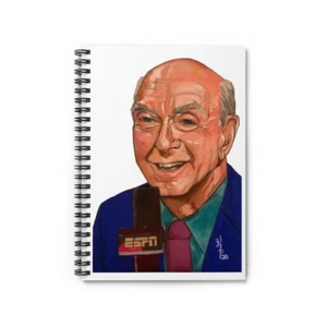 Spiralkommentator Dick Vitale Notizbuch - linierte Linie - Bild 1 von 5