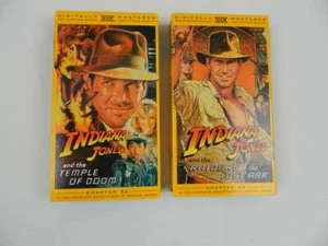 VHS - The Adventures of Indiana Jones Chapter 23 & 24 Raiders & Temple FORD - Imagen 1 de 6