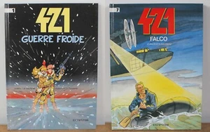 421 N°1 et 7 Desberg Maltaite 1992/3 Dupuis - Bild 1 von 9