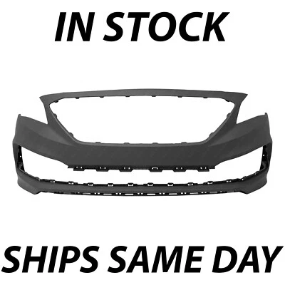 NEW Primered Front Bumper Cover Fascia for 2015-2017 Hyundai Sonata Sport 15-17 Foto 1 de 4