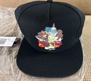 YRN Yung Rich Nation "CULTURE" Snapback Hat MIGOS Merch Black NWT - Picture 1 of 7