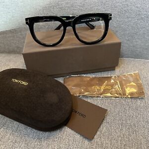 Tom Ford FT5179 53/22/145mm Men's Eyeglasses Frame - Black NWB NEW