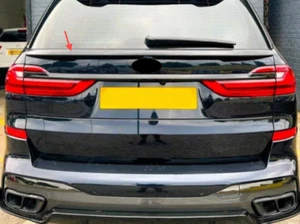 ABS Glossy Black Rear Trunk Middle Spoiler Wing Lip For 2019-2024 BMW X7 G07 - Bild 1 von 3