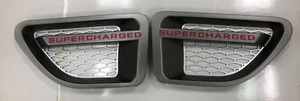 GRAY/SILVER SIDE VENT WITH RED LETTER FOR RANGE ROVER L320 SPORT MODEL 06-09 - Picture 1 of 5