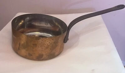 "Baumalu" Медь-Франция Оловянное Покрытие Внутренняя Сковорода/Чугунные Ручки - Новые - Изображение 1 из 2