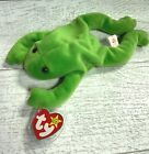 Legs Frog PVC 4th Generation 1993 Retired Ty Beanie Baby Collectible Mint