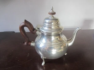 TETERA DE PELTRE 7 1/2" LENOX WILLIAMSBURG COLONIAL KIRK STIEFF ESTILO CW180 - Imagen 1 de 8