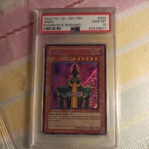 PSA 10 - YuGiOh - Jinzo  PSV-000 EN - Grail Card - GEM MINT 🔥 - Bild 1 von 5