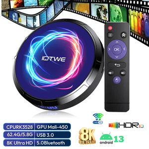 Android 13.0 8K HD Smart TV BOX 4+128GB 5G WIFI BT5.0 Netzwerk Media Player - Bild 1 von 34