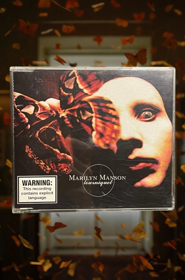 1997 Marilyn Manson Tourniquet Rare OOP CD Single Vintage Heavy Metal Rock Music Foto 1 de 4