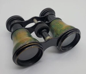 T. J. Morrow Antique Bronze Petite Opera Glasses Binoculars  - Picture 1 of 5