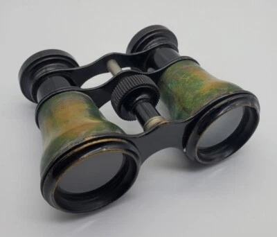 T. J. Morrow Antique Bronze Petite Opera Glasses Binoculars  - Image 1 of 4
