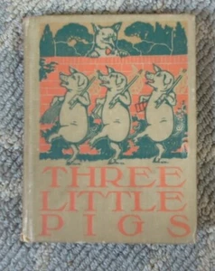 Three Little Pigs Altemus' Wee Books For Wee People 1904 John Rea Neill Illstr. - Picture 1 of 13