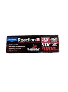 Dynamite 7.4v 4000mAh 2S 50C Reaction LiPo Battery - Picture 1 of 1