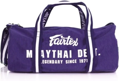 (Free Shipping) Fairtex BAG9 Retro Style Barrel Bag 3-color