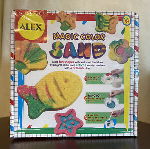 Alex Magic Color Sand Kit Ages 3+ New Sealed