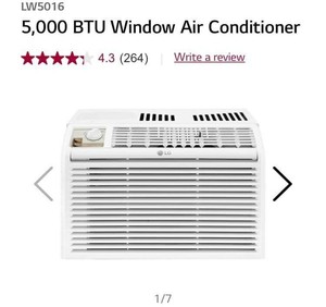 Lg Window Home Window Thru Wall Air Conditioners For Sale Ebay