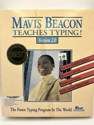 Mavis Beacon Teaches Typing ver. 2.0 (PC, 1991) Complete - Image 1 of 4