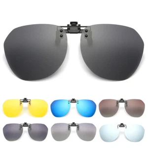 Gafas de sol polarizadas con clip abatible sin montura clip de metal para gafas recetadas - Imagen 1 de 20